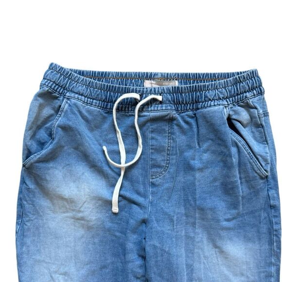 Womens Forever 21 Contemporary Drawstring Pull On Jogger Jeans - Sz L - Picture 2 of 3